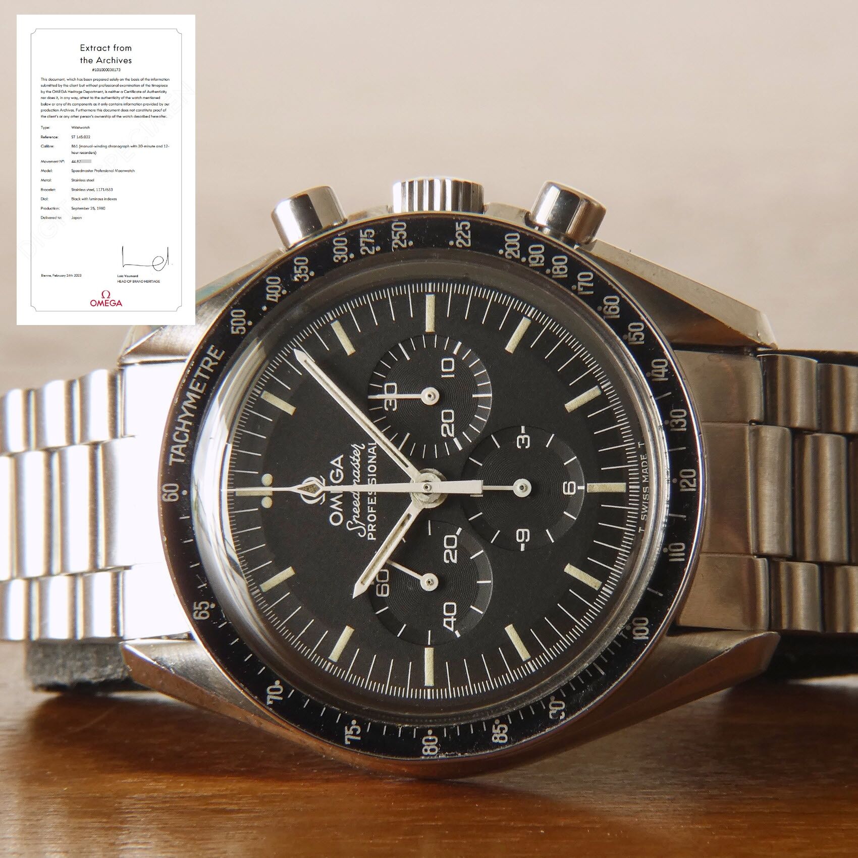 Omega Speedmaster Professional 145.022-78 ST Moon Watch - Ashton-Blakey  Vintage Watches